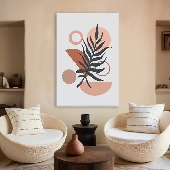 Tropikal Desenli Kanvas Tablo ürün görseli