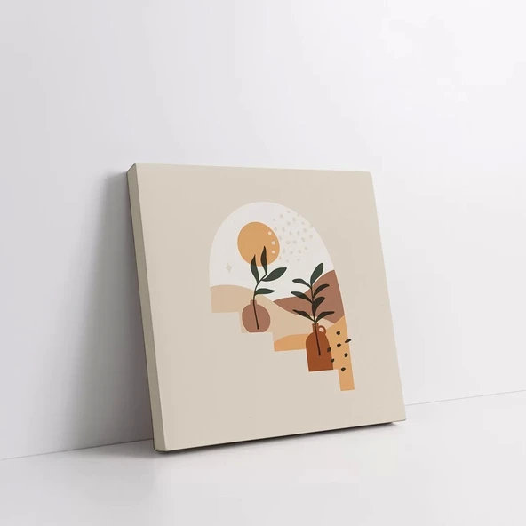 Natural Yaprak Kanvas Tablo - Resim 3