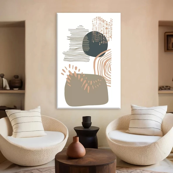 Sulu Boya Temalı Kanvas Tablo ürün görseli