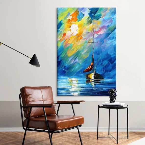 Güneşin Işığı Altında Kanvas Tablo ürün görseli