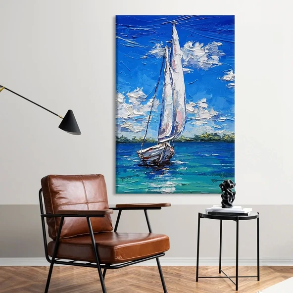 Deniz Yelkenleri Kanvas Tablo ürün görseli
