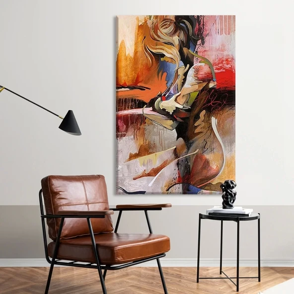 Müzikal Dönüş Kanvas Tablo ürün görseli