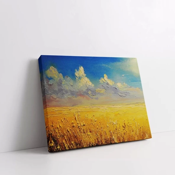 Altın Hasat Kanvas Tablo - Resim 2