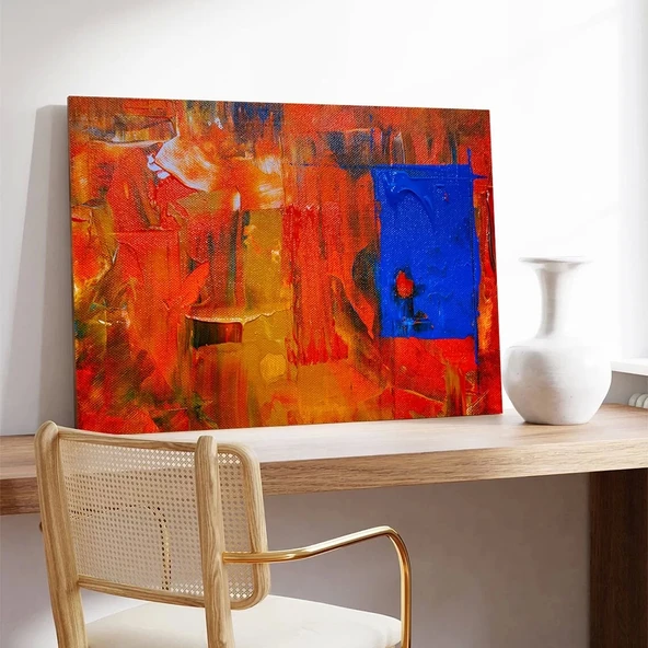 Şafak Vakti Kızıllığı Kanvas Tablo - Resim 3