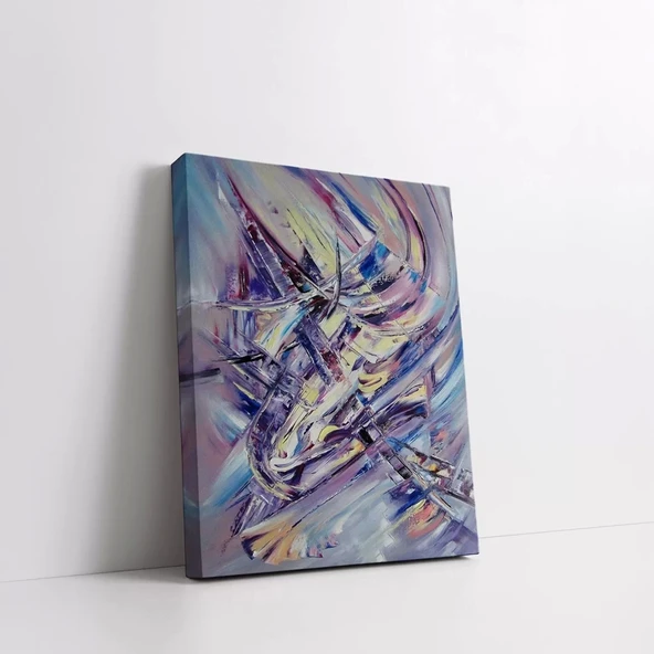 Hareketin Ritmi Kanvas Tablo - Resim 2