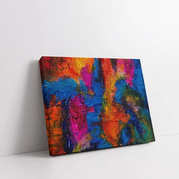 Gecenin Renkleri Kanvas Tablo - Resim 2