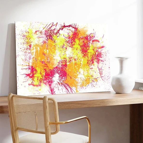 Bahar Çiçek Açılımı Kanvas Tablo - Resim 3