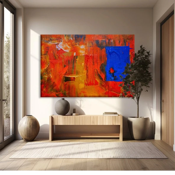 Şafak Vakti Kızıllığı Kanvas Tablo ürün görseli