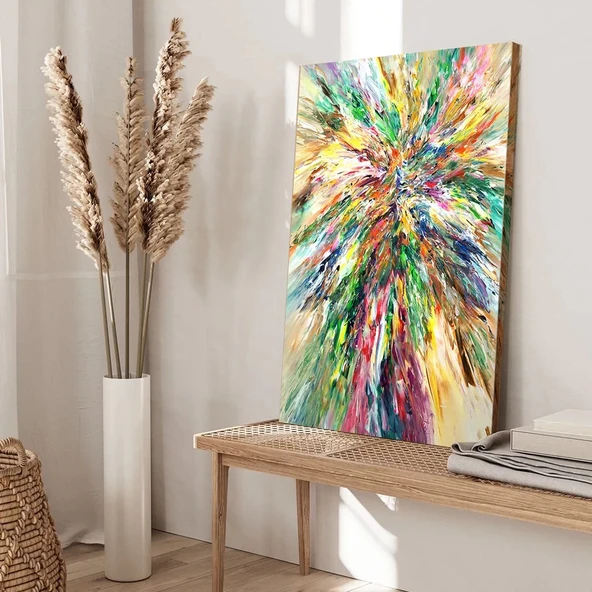 Renk Patlaması Kanvas Tablo - Resim 3