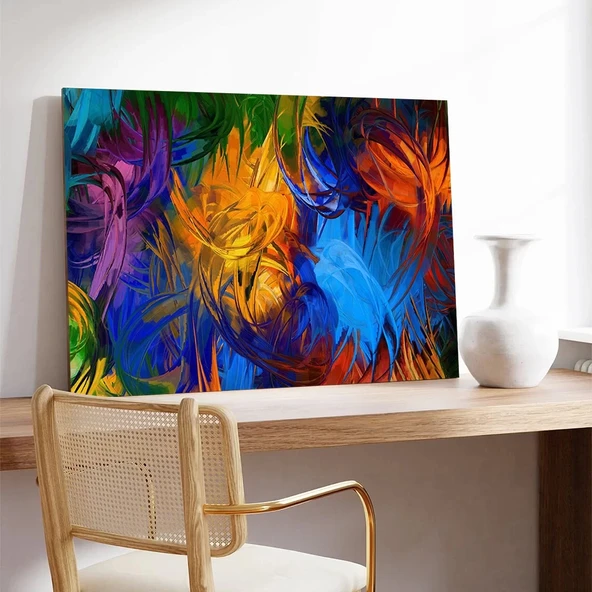 Tropikal Fırtına Kanvas Tablo - Resim 3