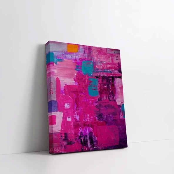 Soyut Düşünceler Kanvas Tablo - Resim 2