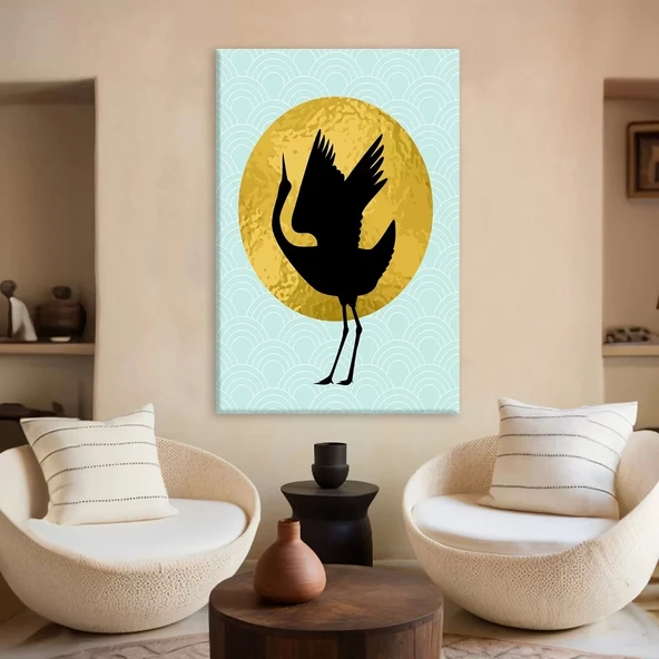 Hayalperest Pelikan Kanvas Tablo ürün görseli