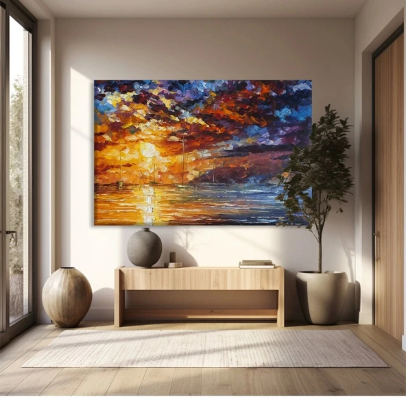 Renk Cümbüşü Kanvas Tablo ürün görseli