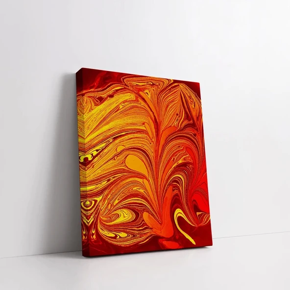 Alev Dalgaları Kanvas Tablo - Resim 2