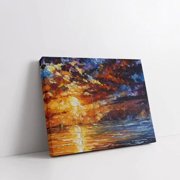 Renk Cümbüşü Kanvas Tablo - Resim 2