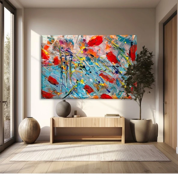 Baharın Renk Dansı Kanvas Tablo ürün görseli