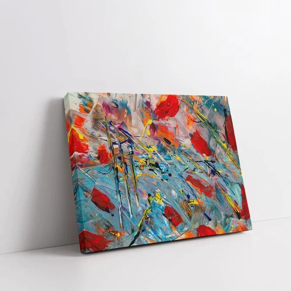 Baharın Renk Dansı Kanvas Tablo - Resim 2