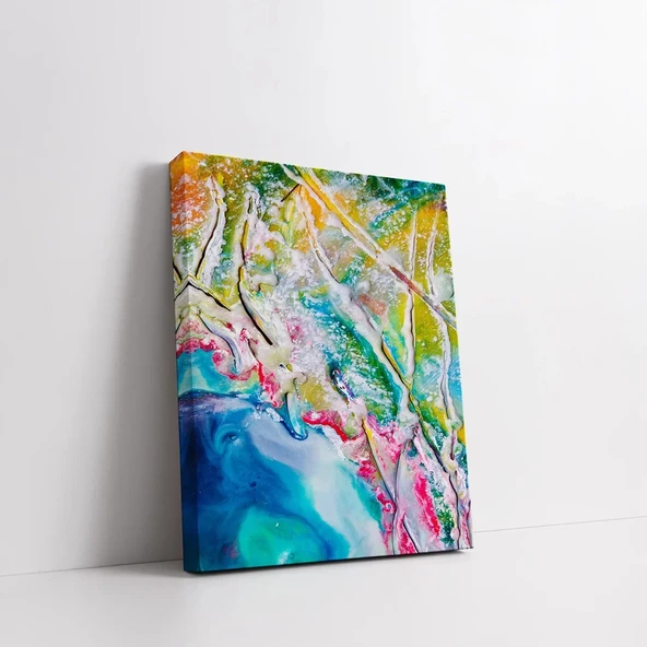 Tropikal Çeşitleme Kanvas Tablo - Resim 2