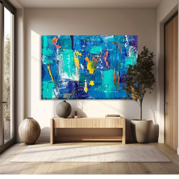 Mavi Rüya Dalgaları Kanvas Tablo ürün görseli