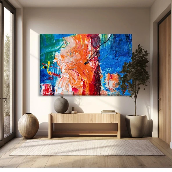 Sıcak Soğuk Karşılaşması Kanvas Tablo ürün görseli