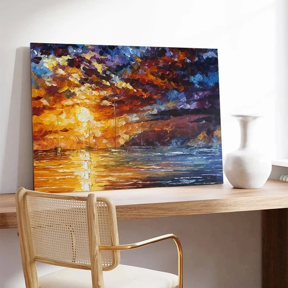 Renk Cümbüşü Kanvas Tablo - Resim 3