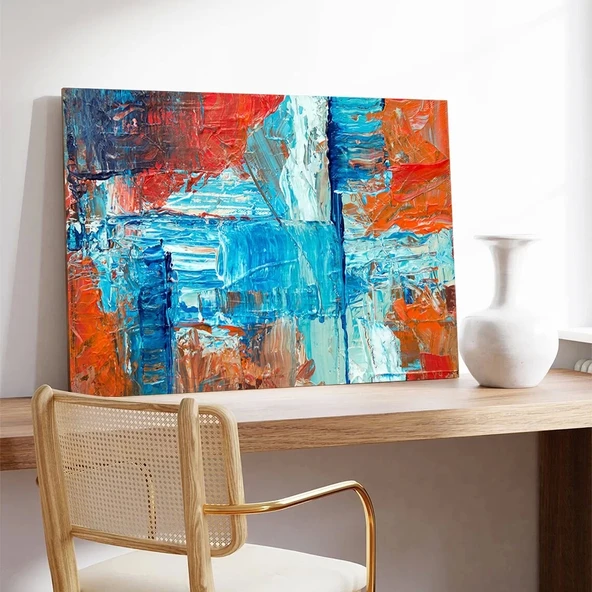 Buzul Çağının Anıları Kanvas Tablo - Resim 3