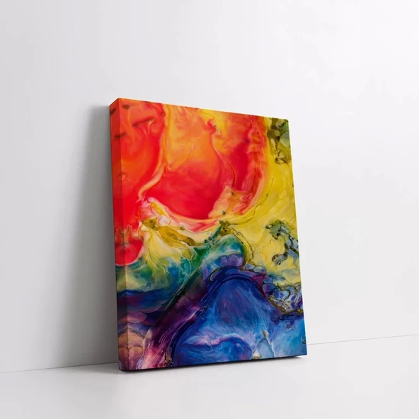 Yanardağın Rüyası Kanvas Tablo - Resim 2