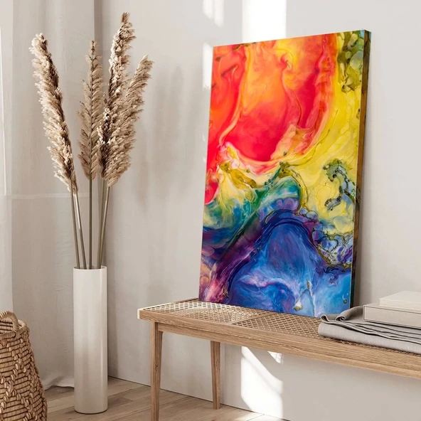 Yanardağın Rüyası Kanvas Tablo - Resim 3