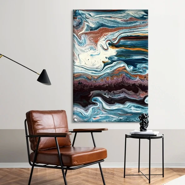 Mermerin Akışı Kanvas Tablo ürün görseli