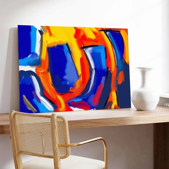 Geometrik Düşler Kanvas Tablo - Resim 3