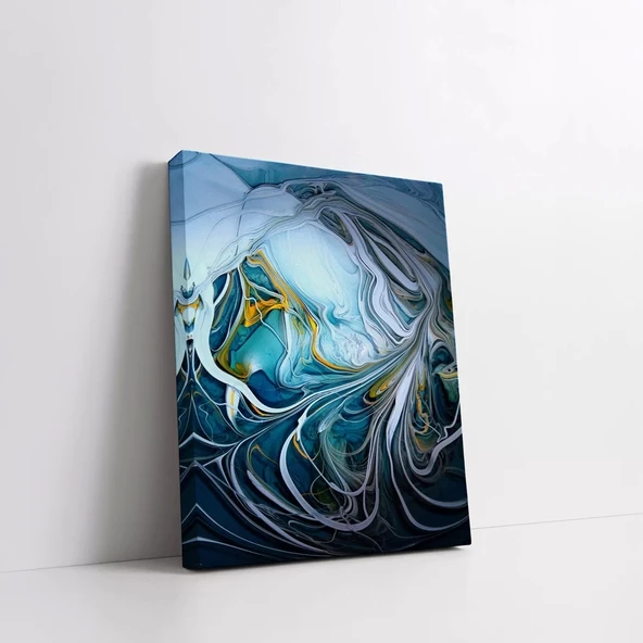 Derin Okyanus Esintisi Kanvas Tablo - Resim 2
