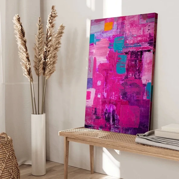 Soyut Düşünceler Kanvas Tablo - Resim 3