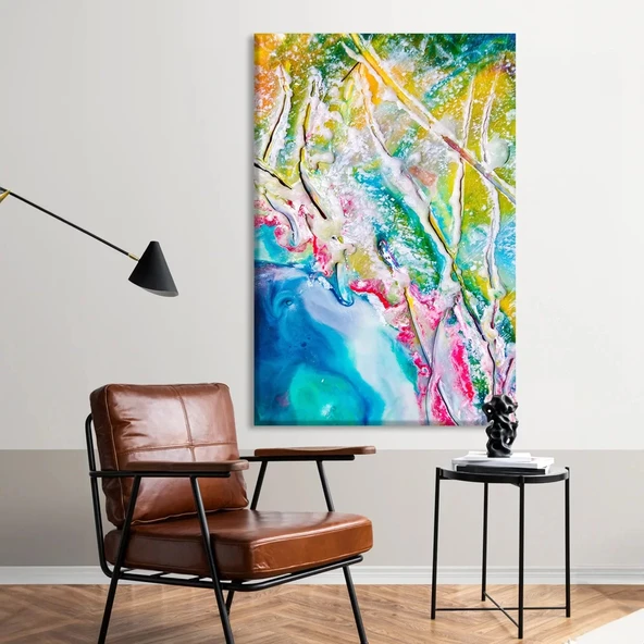 Tropikal Çeşitleme Kanvas Tablo ürün görseli