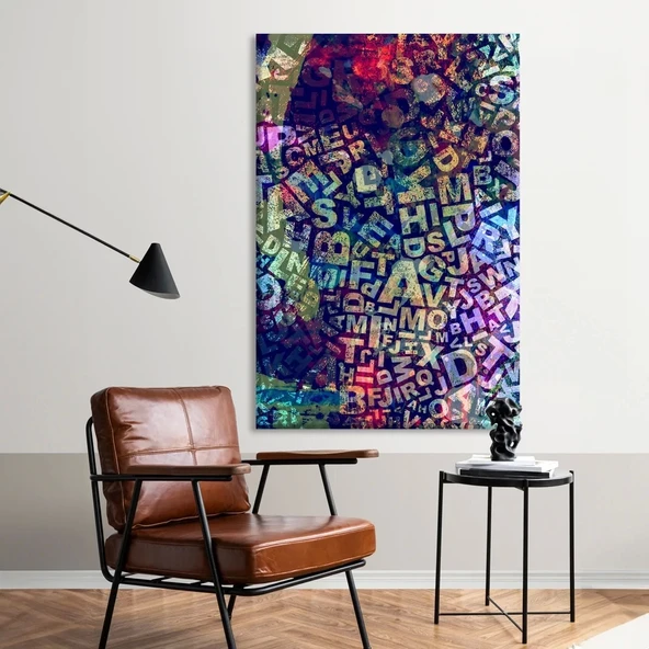 Sözlerin Gücü Kanvas Tablo ürün görseli