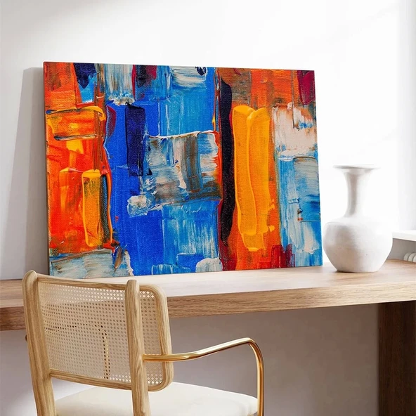 Renkli Duygular Kanvas Tablo - Resim 3