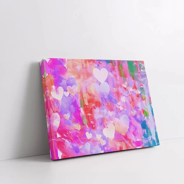 Aşkın Renkleri Kanvas Tablo - Resim 2