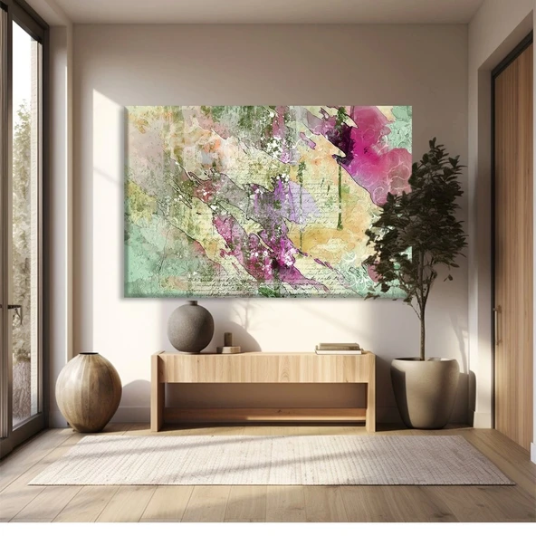 Antik Harita Kanvas Tablo ürün görseli