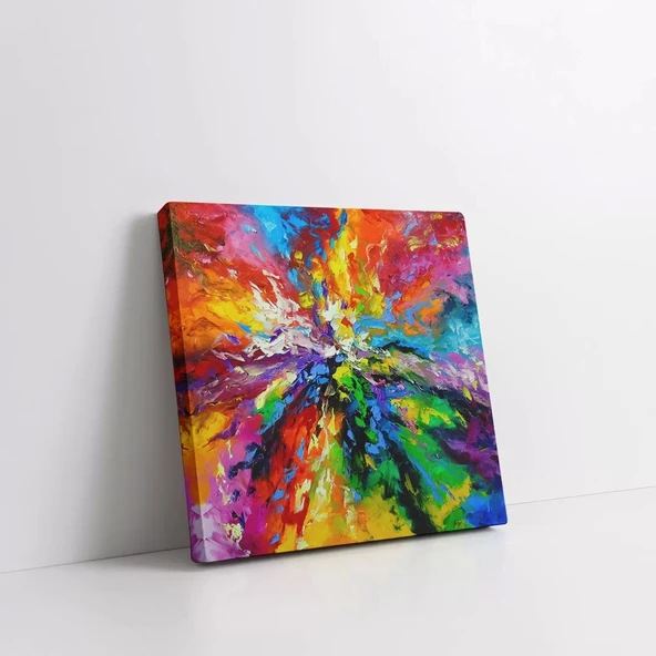 Renk Cümbüşü Kanvas Tablo - Resim 2
