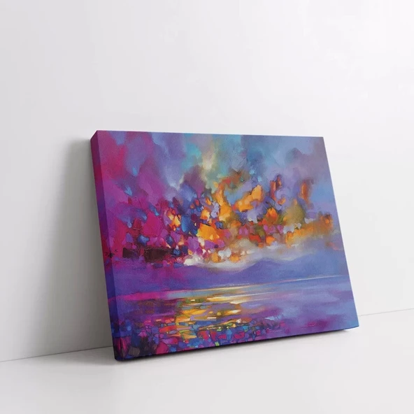 Günbatımı Huzuru Kanvas Tablo - Resim 2