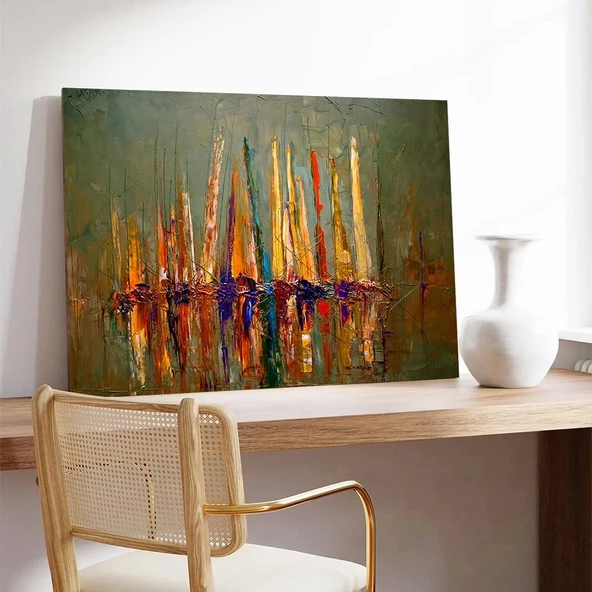 Gizli Bahçe Duvarı Kanvas Tablo - Resim 3