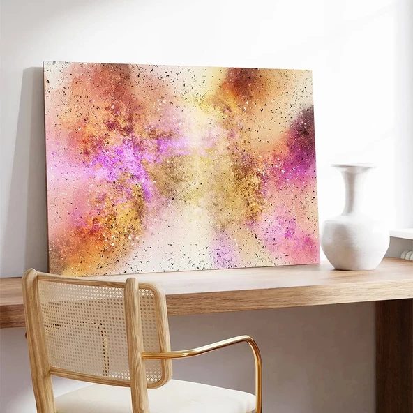 Altın Şelale Kanvas Tablo - Resim 3