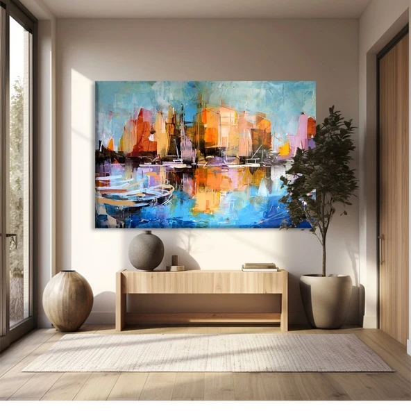 Sakin Liman Kanvas Tablo ürün görseli