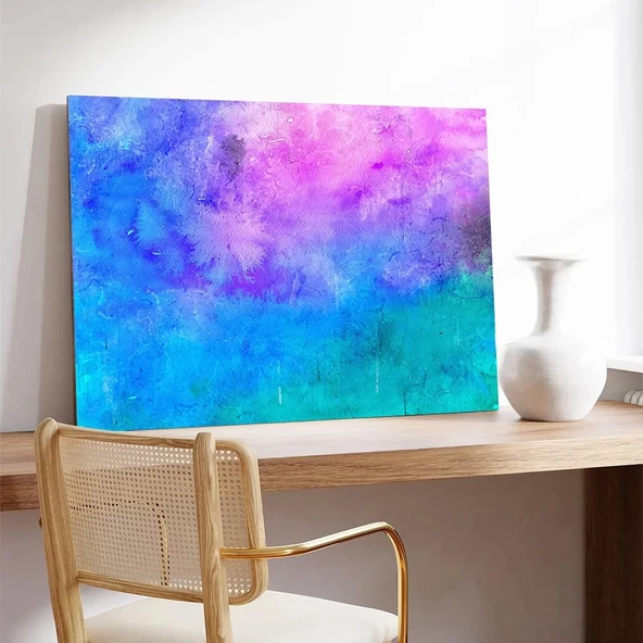 Kozmik Renkler Kanvas Tablo - Resim 3