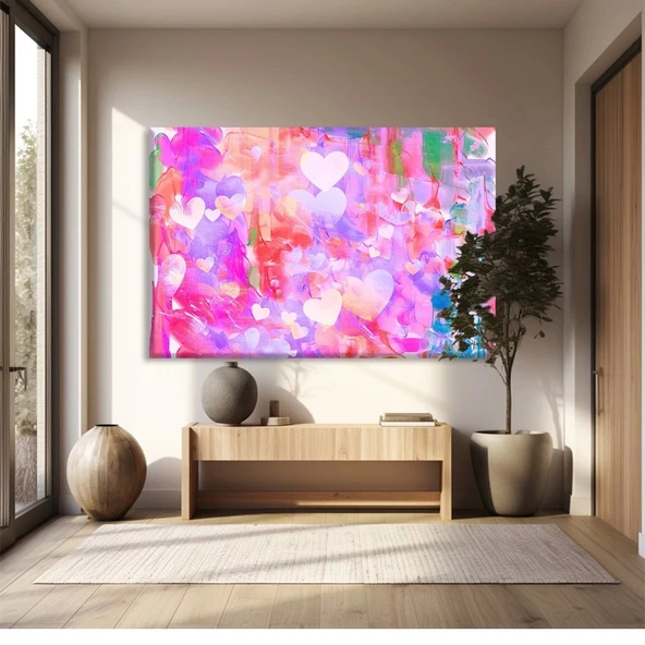 Aşkın Renkleri Kanvas Tablo ürün görseli