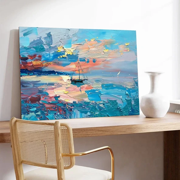 Kozmik Füzyon Kanvas Tablo - Resim 3