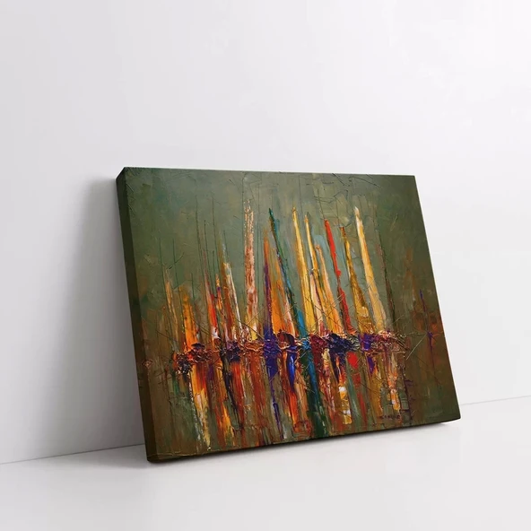 Gizli Bahçe Duvarı Kanvas Tablo - Resim 2