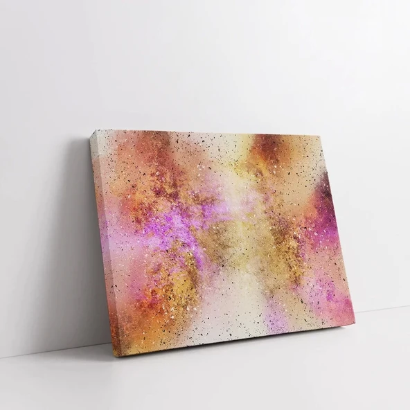 Altın Şelale Kanvas Tablo - Resim 2