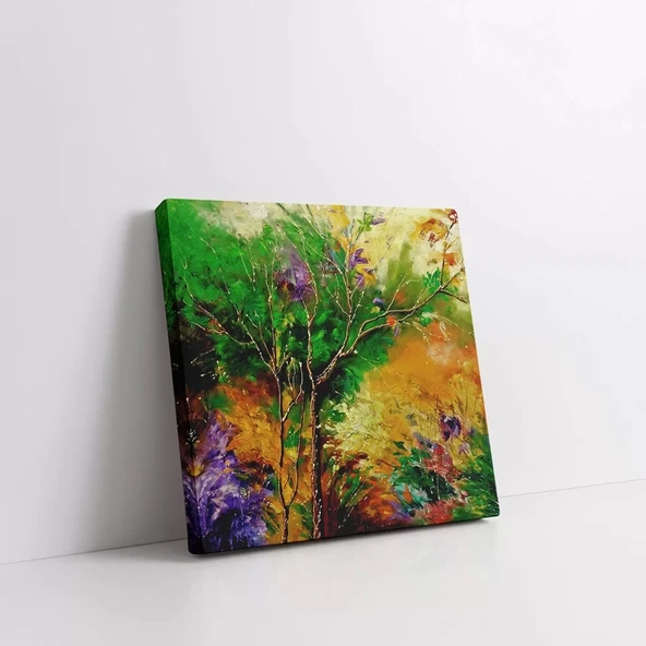 Doğanın Paleti Kanvas Tablo - Resim 2