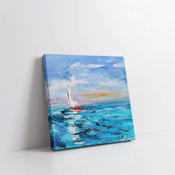 Deniz Melodisi Kanvas Tablo - Resim 2