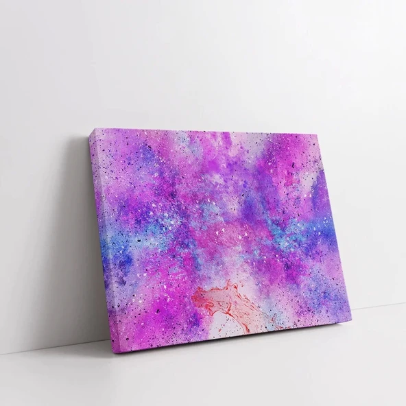 Kozmik Renk Dansı Kanvas Tablo - Resim 2